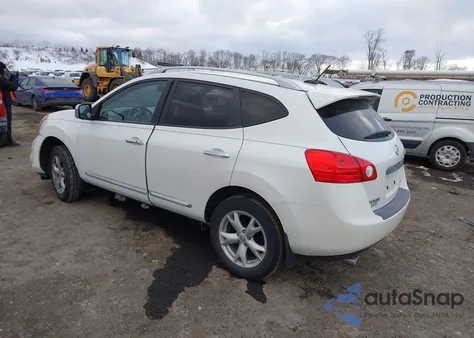 2011 Nissan Rogue Sv z USA, uszkodzony, nr VIN JN8AS5MV4BW287901